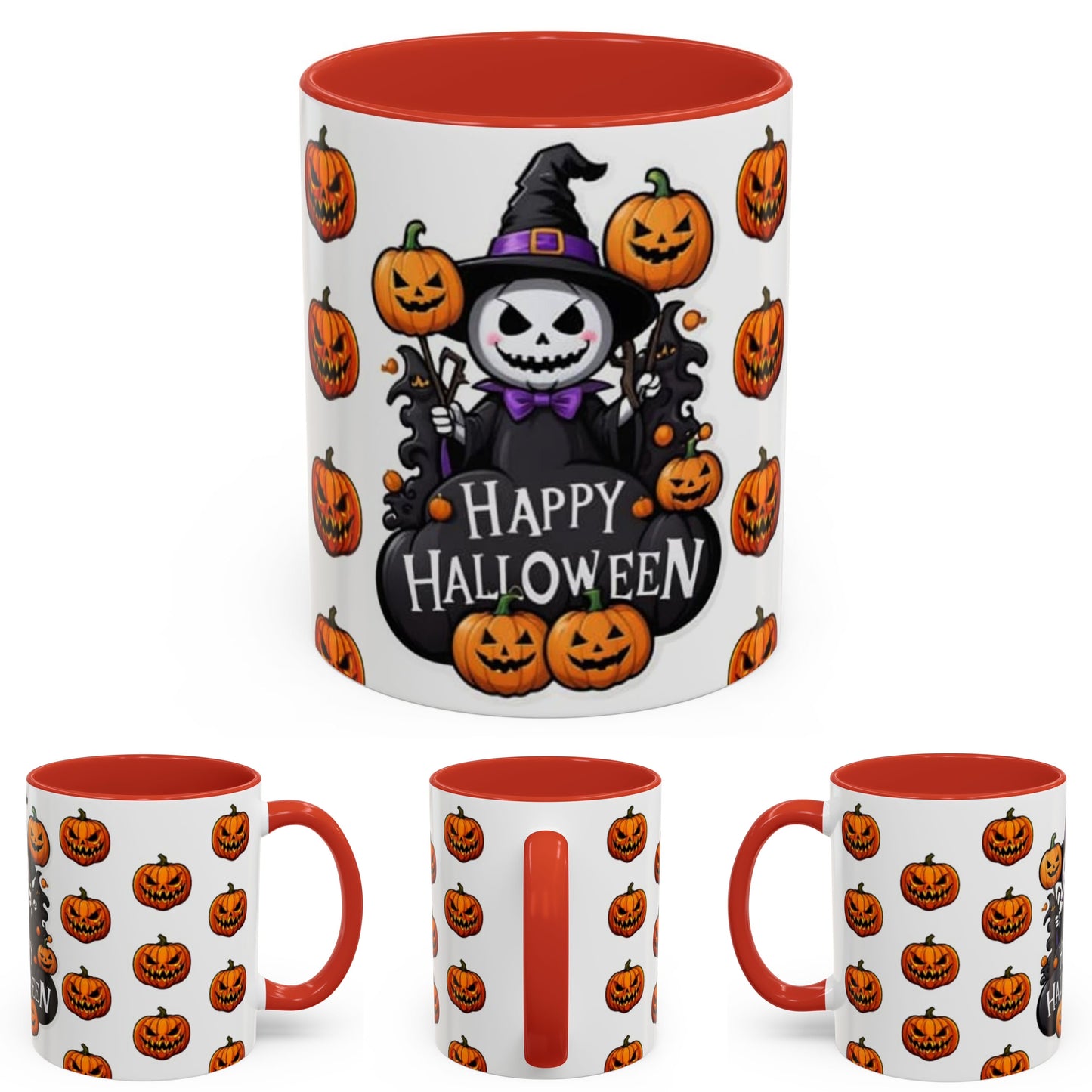 Mug - Halloween Themed Accent Coffee Mug